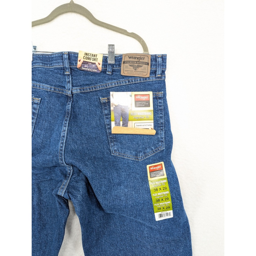 Wrangler Comfort Flex Waistband Regular Fit Jean - Men's Size 36x29 - Picture 6 of 10